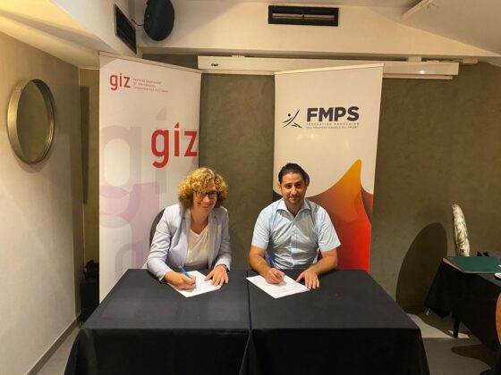 La FMPS signe la première étude sur l’industrie du sport au Maroc avec la GIZ Maroc