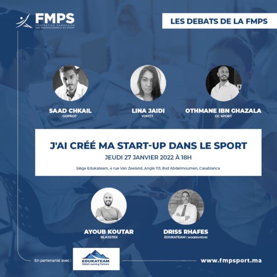Rencontre-débat sur les start-ups dans le sport