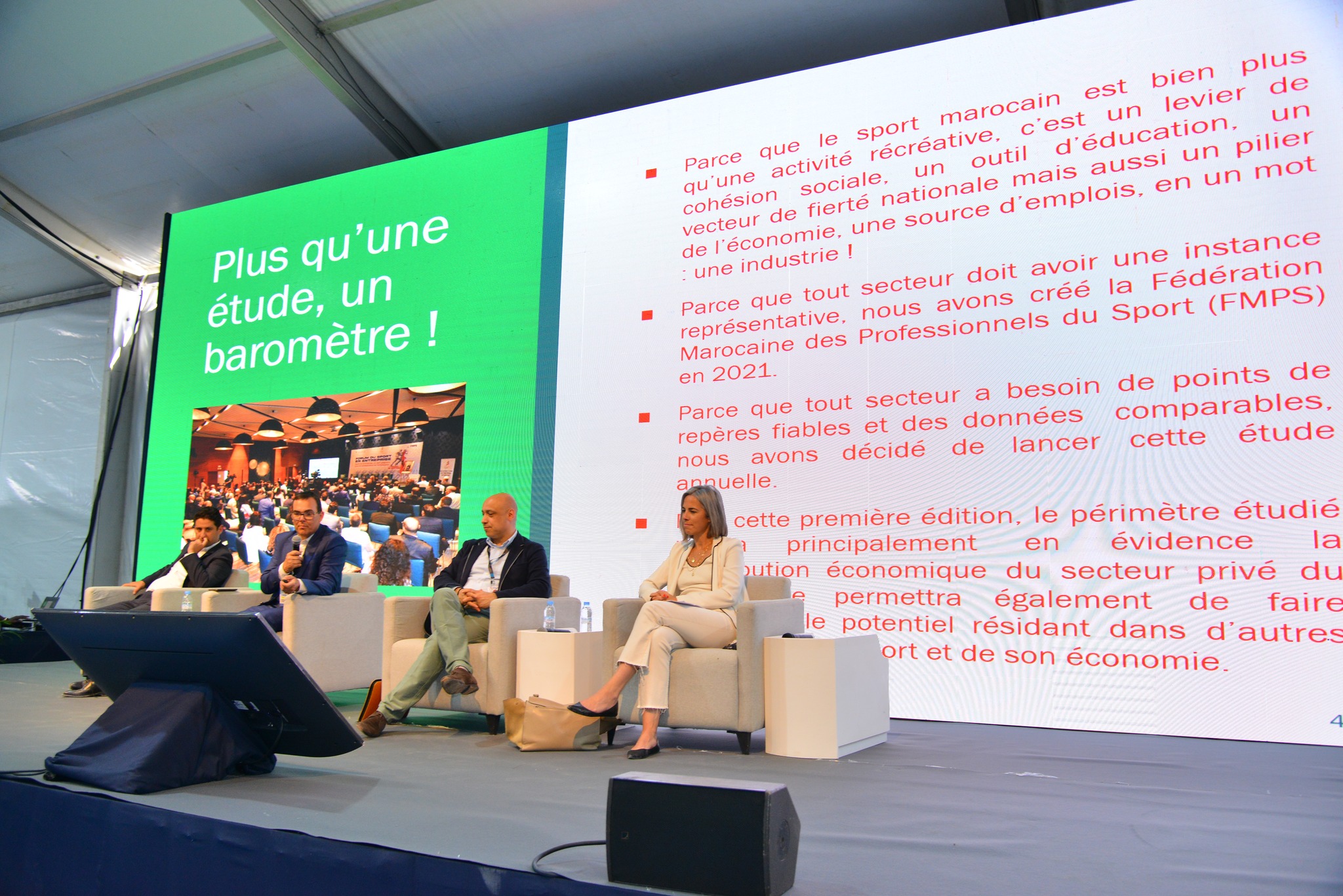 La FMPS lance en avant-première la 1ère étude sur l’industrie du sport au Maroc
