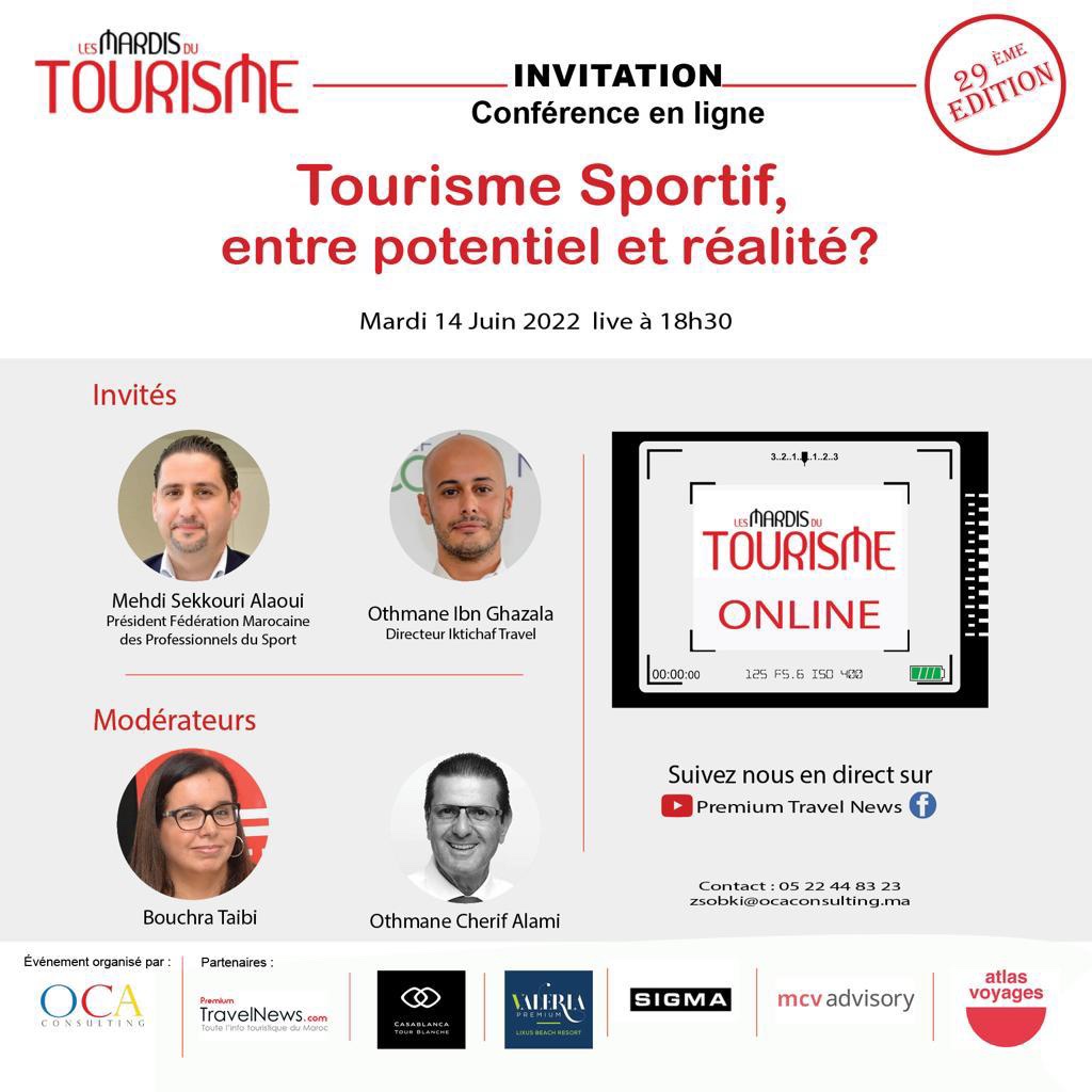 Conférence-débat sur le tourisme sportif aux Mardis Du Tourisme
